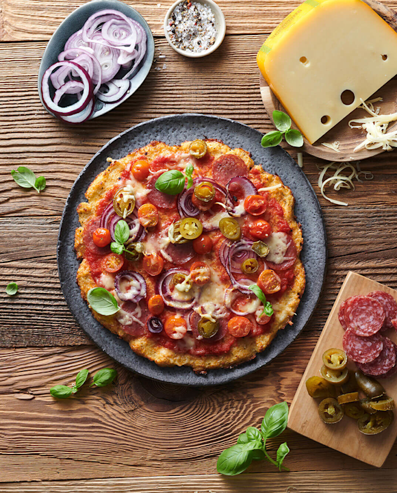 Blumenkohl-Pizza
