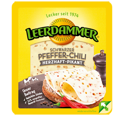 Leerdammer® Schwarzer Pfeffer-Chili