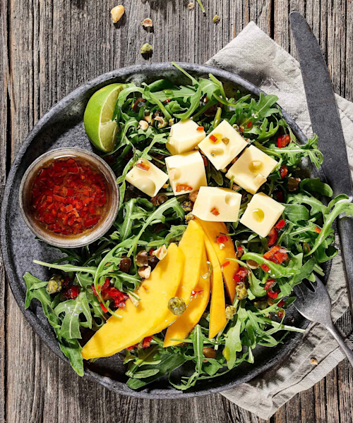 Rucola-Mango-Salat