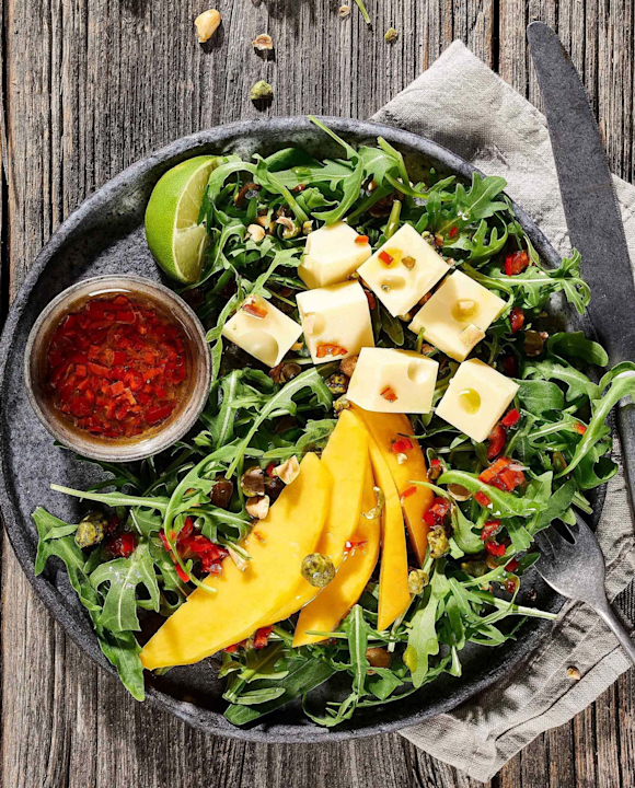 Rucola-Mango-Salat