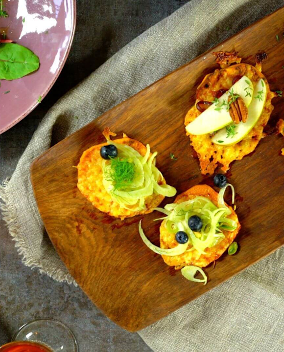 Süßkartoffel-Crostinis