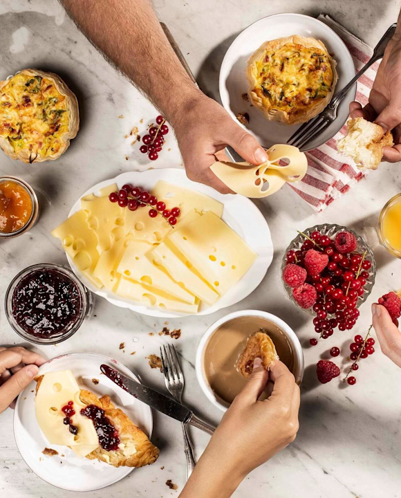 Käse-Croissants
