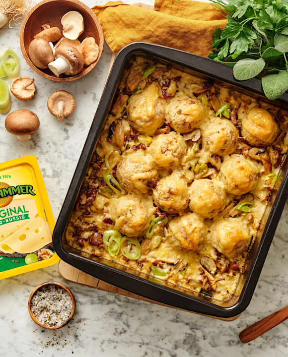Semmelknödel Auflauf