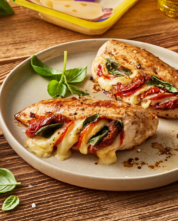 Balsamico Stuffed Chicken