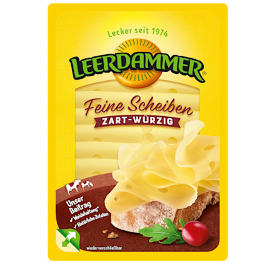 Leerdammer® Feine Scheiben zart-würzig