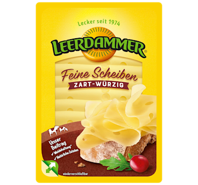 Leerdammer® Feine Scheiben zart-würzig
