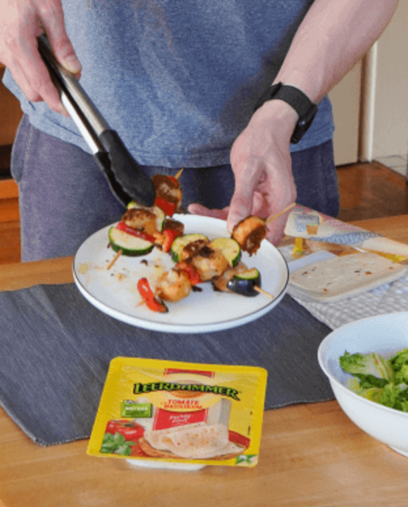 Leckere Grillspieße
