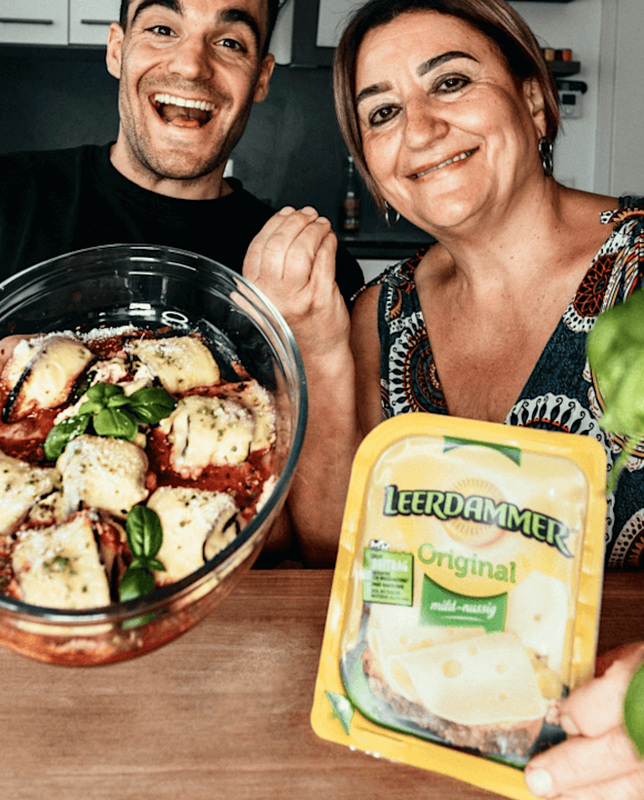 Gefüllte Zucchini-Röllchen