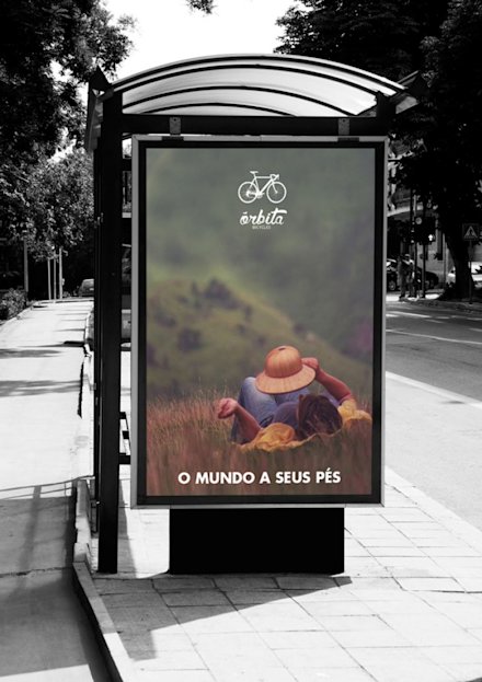 órbita bicycles MUPI advertising campaign