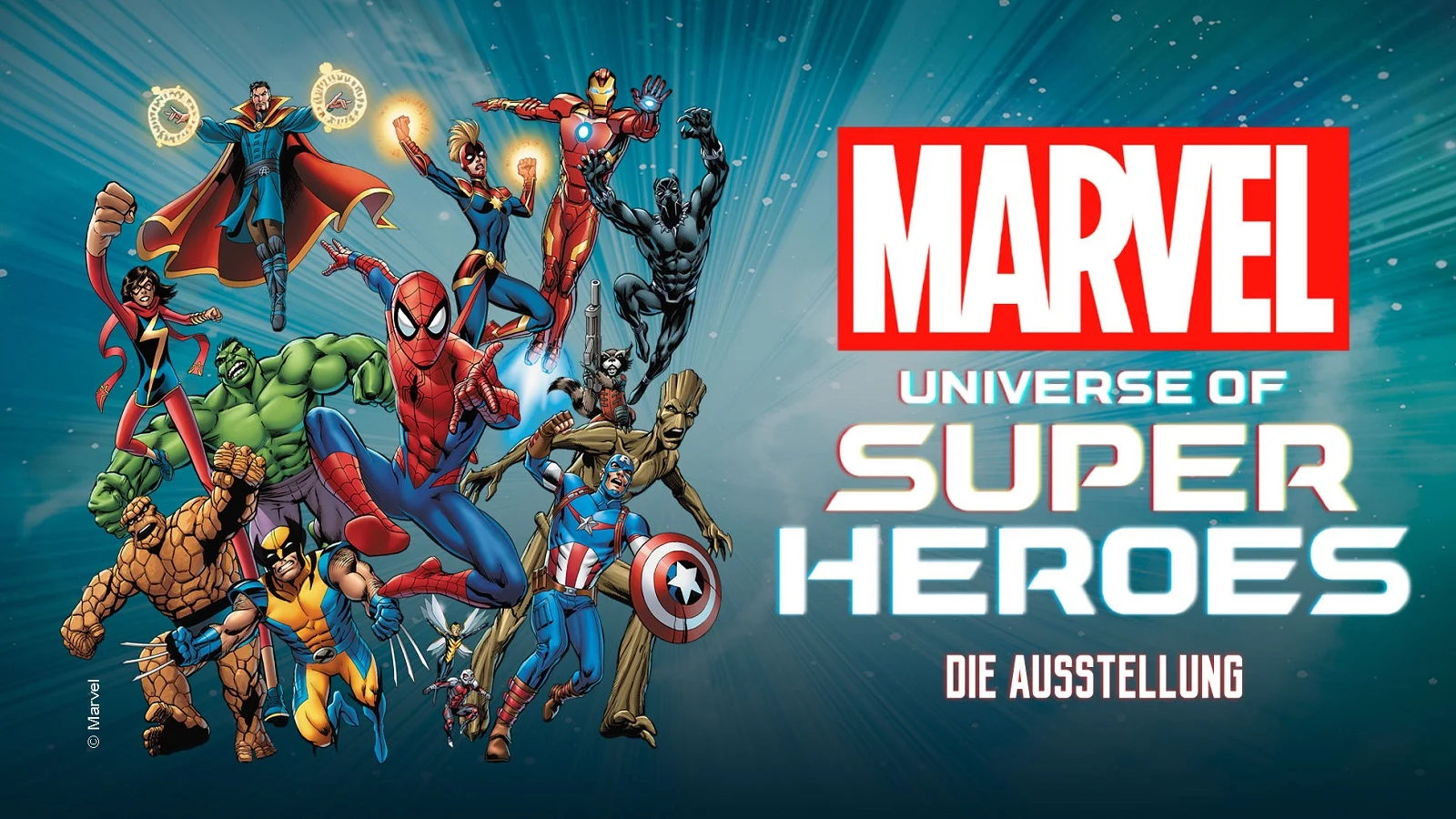 Marvel: Universe of Super Heroes - Die Ausstellung 2024