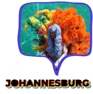 Marcher at Johannesburg Pride