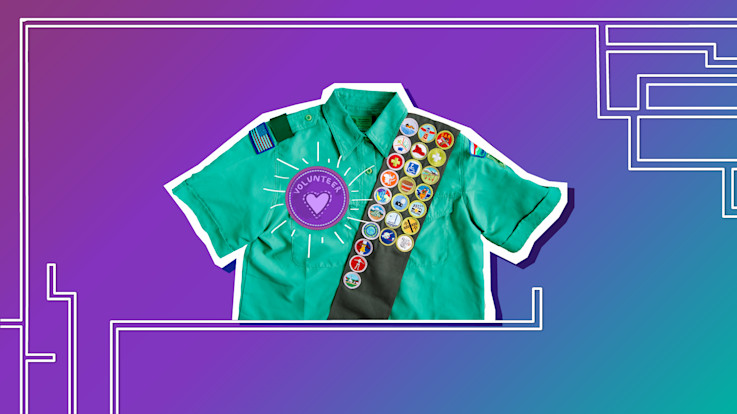 Volunteer Shirt Illustration