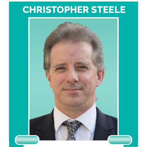Christopher Steele is a former British spy and the man behind that famous dossier
