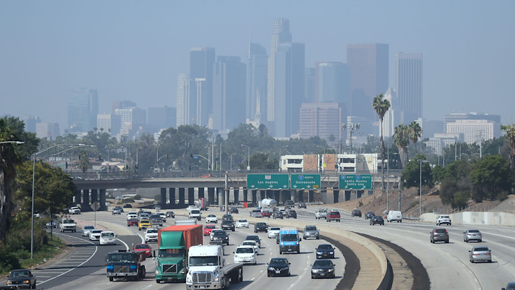 Smog in LA