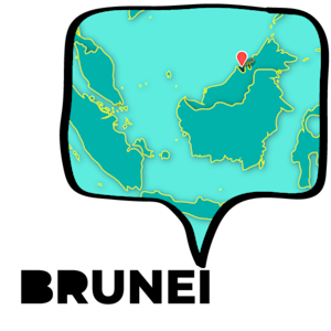 Map of Brunei