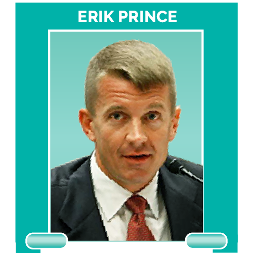 Erik Prince is the founder of private security firm Blackwater and Education Secretary Betsy DeVos's brother