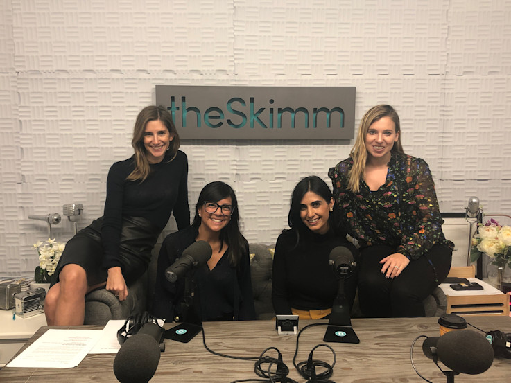 hosts and the cofounders of Cuyana on the Couch