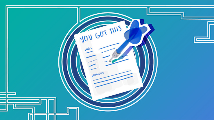 Resume Target Illustration