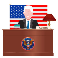 north korea - clinton