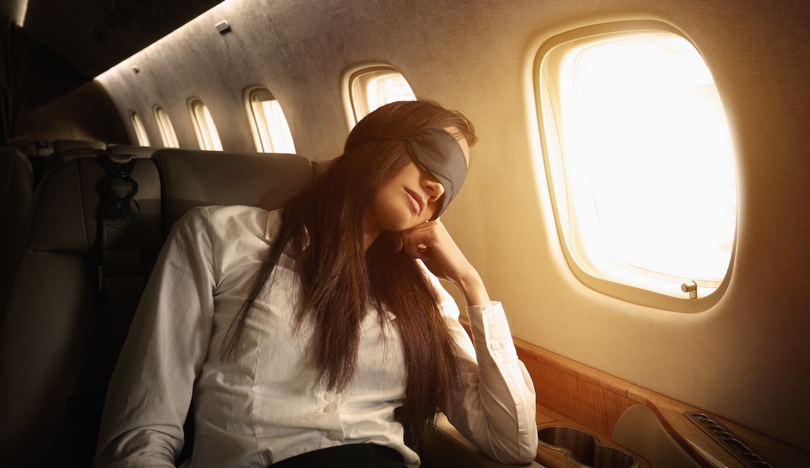 Featured image for Is It a Good Idea to Take Melatonin or a Sleeping Pill on a Plane? Here’s What Sleep Doctors Have to Say