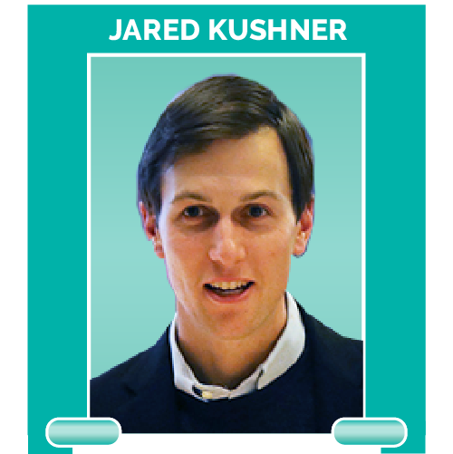 Jared Kushner is one of President Trump's advisers and his son-in-law