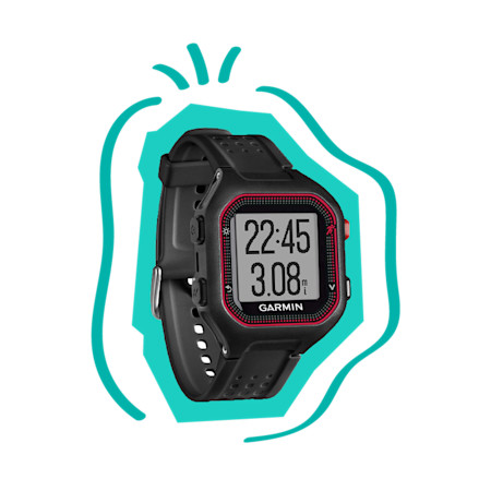 The Garmin Forerunner 25