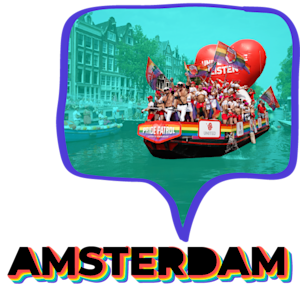 Float in Amsterdam Pride