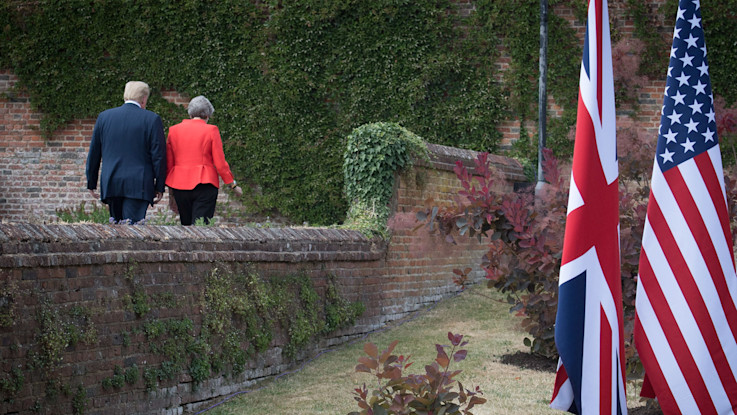 Trump and May