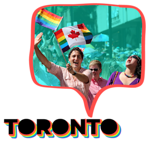 Prime Minister Justin Trudeau at Pride