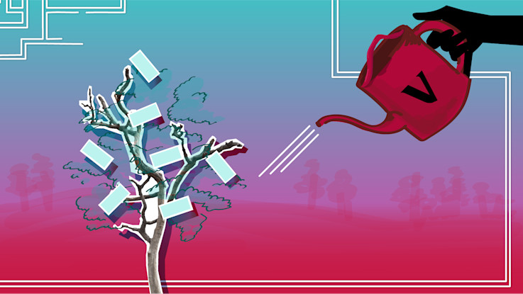 Money Tree Illustration
