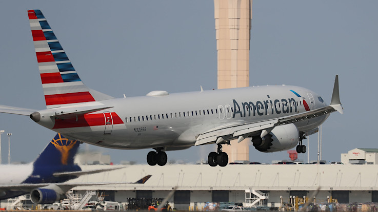 Boeing 737 Max 8 plane