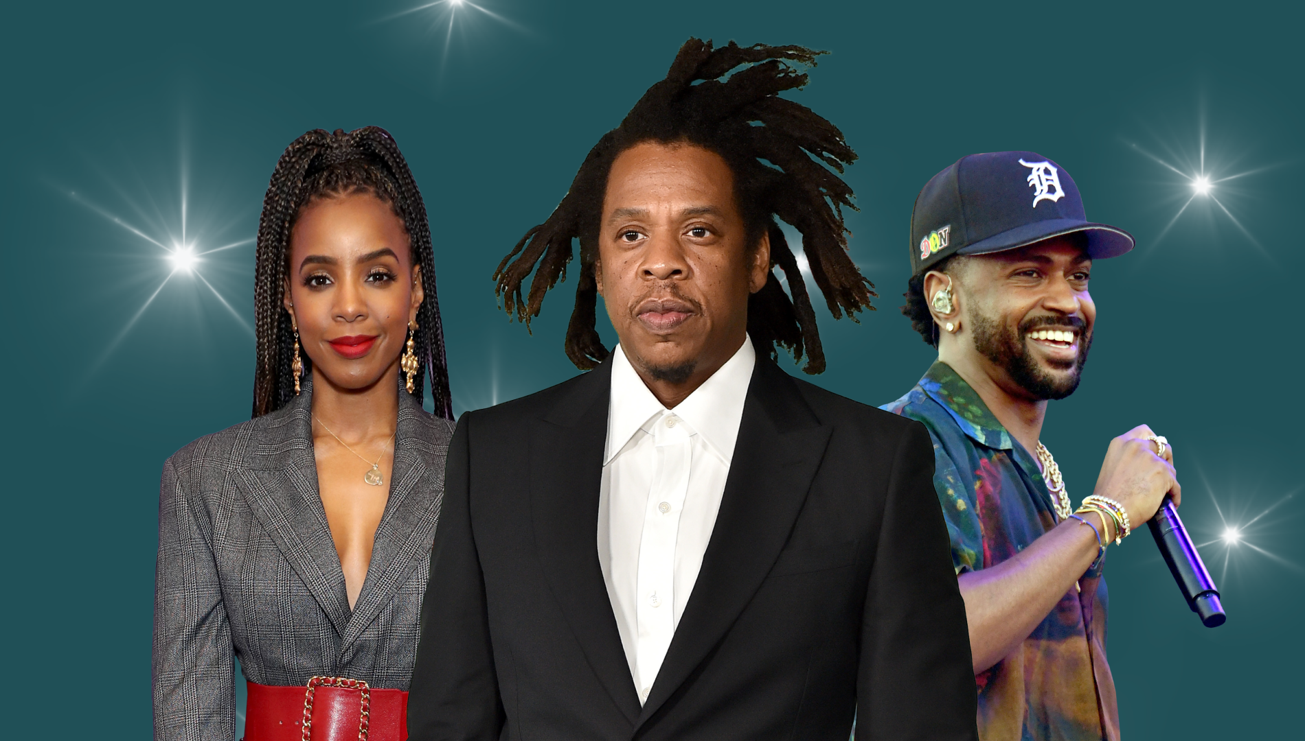 Pop Cultured with theSkimm promo image for May 31, 2022 featuring Kelly Rowland, Jay-Z, and Big Sean.