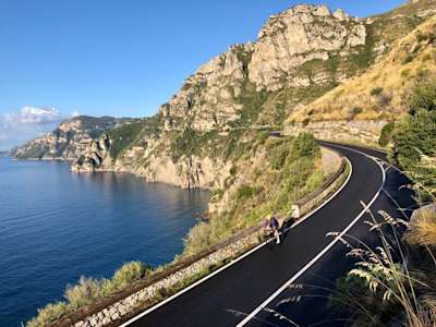 stunning view on the coastal road