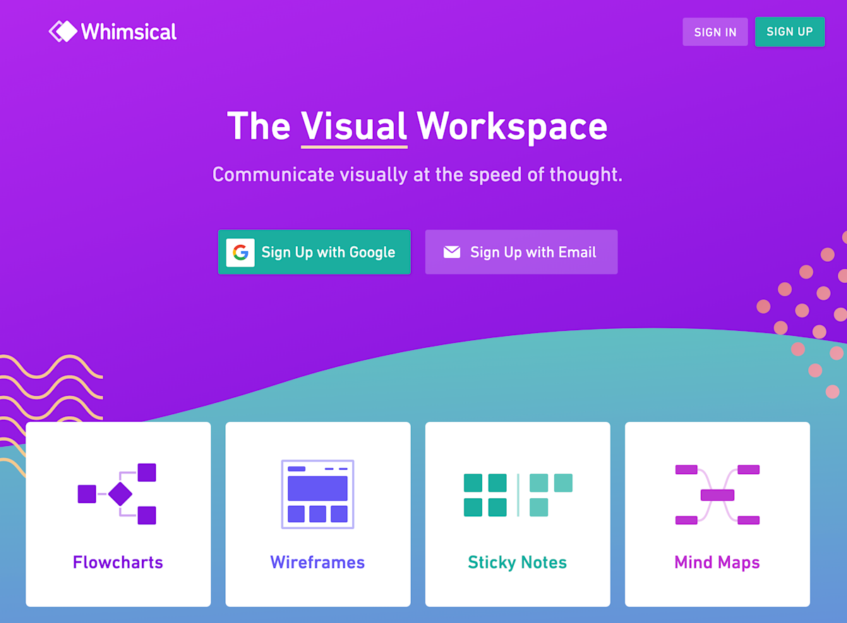 Whimiscal 線上繪圖和畫板