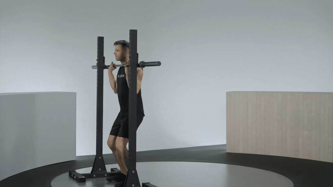 Barbell overhead press