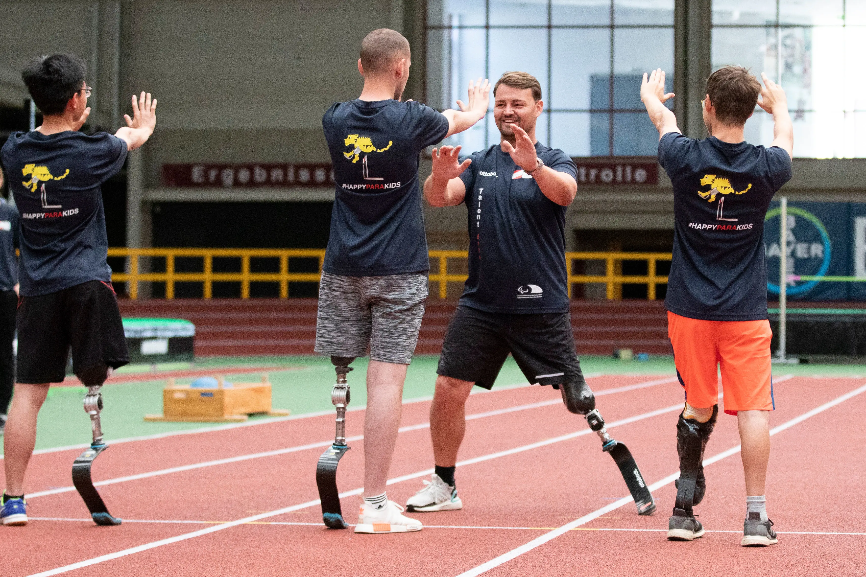 Heinrich Popow is a former Paralympian and a role model for many para athletes. He now focuses on motivating others and working with young people with disabilities, e.g. at the Talent Days, where he uses games to introduce young people with leg amputations to the benefits of sports.