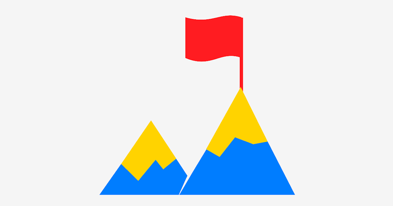 Berg met vlag Berg 4 1200 x 630