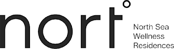 nort° logo+tagline dark
