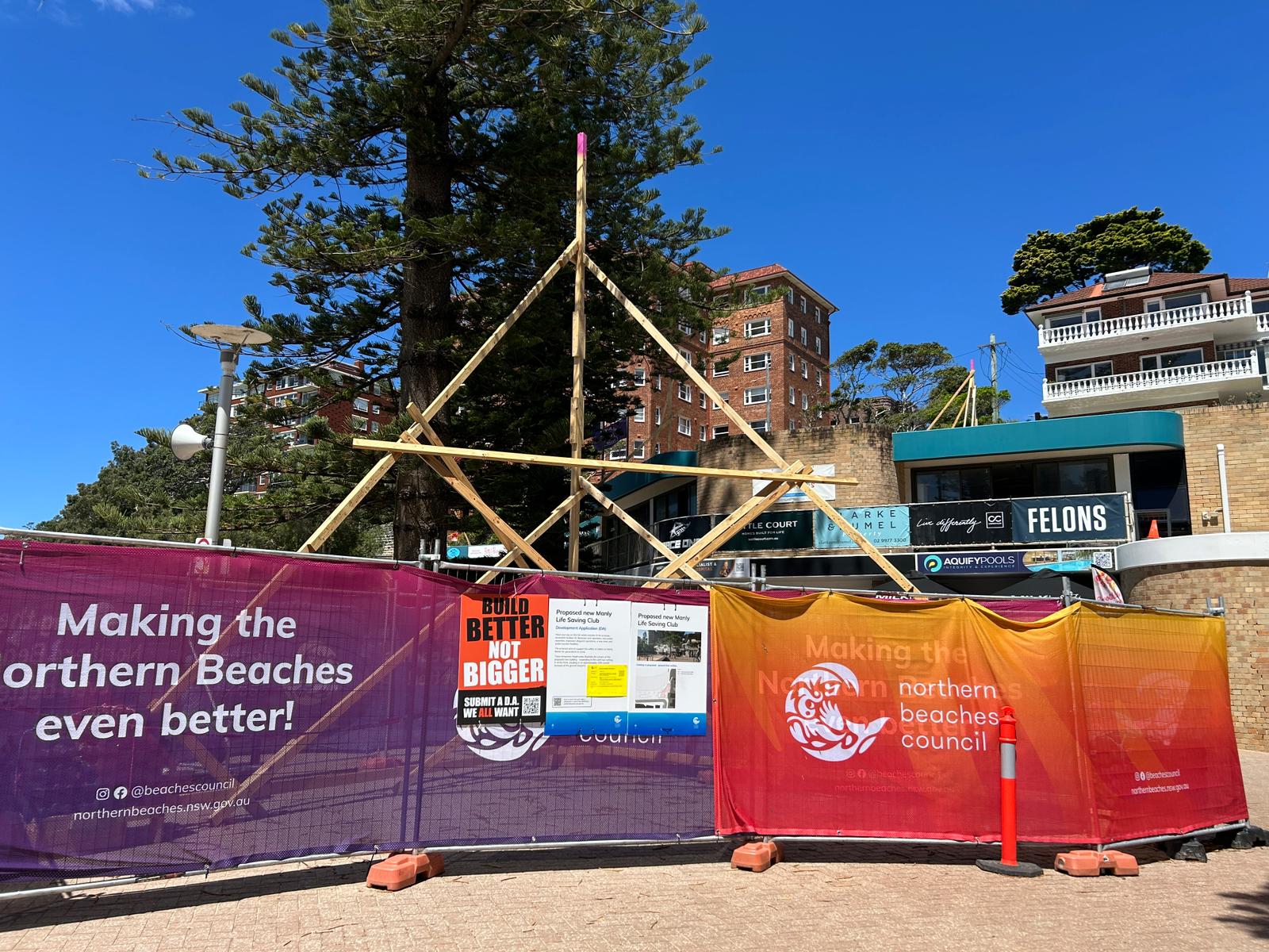 Surf Lifesaving Club Height markers