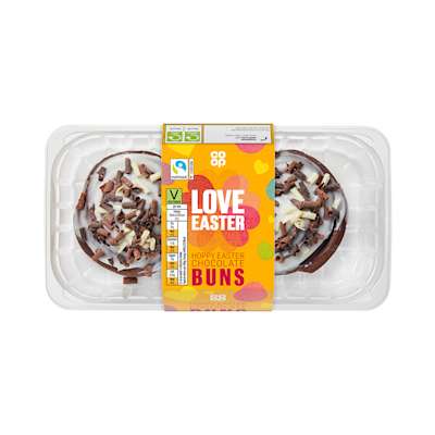 Co-op Hoppy Easter Bun 2pk Co-op Hoppy Easter Bun 2pk