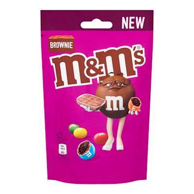 M&M's Brownie Chocolate Pouch 102g M&M's Brownie Chocolate Pouch 102g