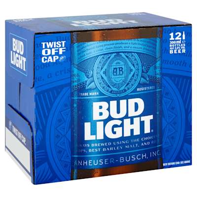 Bud Light Bottle 12x300ml Bud Light Bottle 12x300ml
