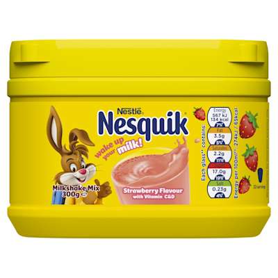 Nestle Nesquik Strawberry Flavour 300g Nestle Nesquik Strawberry Flavour 300g
