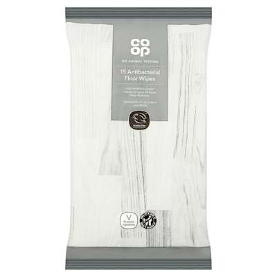Co-op 15 Antibacterial Floor Wipes Co-op 15 Antibacterial Floor Wipes