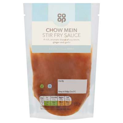 Co-op Chow Mein Stir Fry Sauce 150g Co-op Chow Mein Stir Fry Sauce 150g