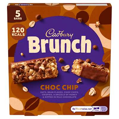 Cadbury Brunch Choc Chip 5x28g (140g) Cadbury Brunch Choc Chip 5x28g (140g)