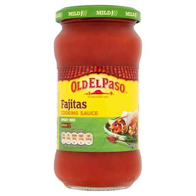 Old El Paso Original Fajita Sauce Mild 340g Old El Paso Original Fajita Sauce Mild 340g