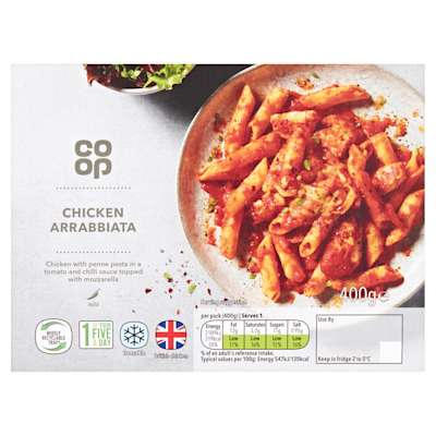 Co-op Chicken Arrabbiata 400g Co-op Chicken Arrabbiata 400g