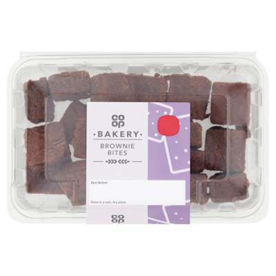 Co-op Brownie Minibite Tub 18s Co-op Brownie Minibite Tub 18s