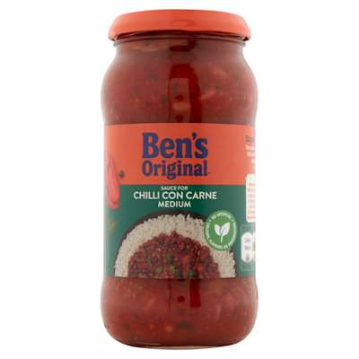 Bens Original Medium Chilli Con Carne 450g Bens Original Medium Chilli Con Carne 450g